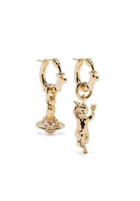 Gold-tone Anglo earrings Vivienne westwood - women